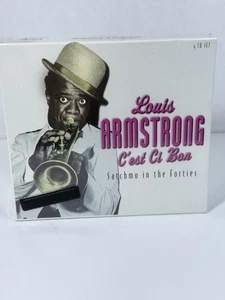 Louis Armstrong C'est Ci Bon: Satchmo In The Forties 4XCD Box Set NEW SEALED - Picture 1 of 3