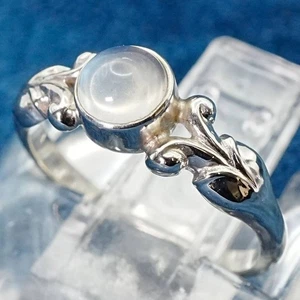 Rare beautiful Georg Jensen Moonstone 55 Ring 25 1392S - Picture 1 of 9