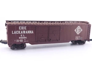 ATLAS N ERIE LACKAWANNA 50' MECHANICAL REEFER REFRIGERATOR BOX CAR 65694 #2 - Picture 1 of 12