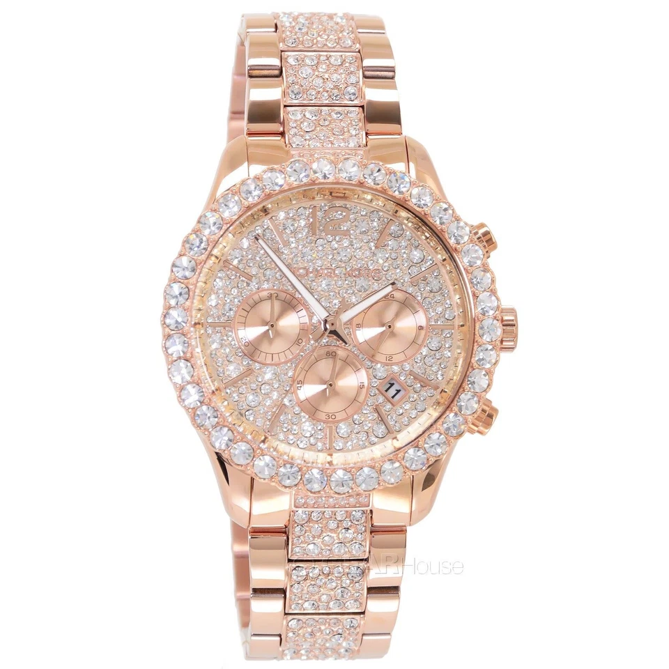 Michael Kors Layton Women's Rose Gold Watch - MK7285