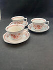 Wedgwood Kashmar Teacups & Saucers (set of 3) - Crazing in bowl of teacups