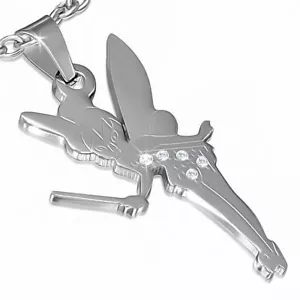 Pendentif en acier fée - Picture 1 of 1