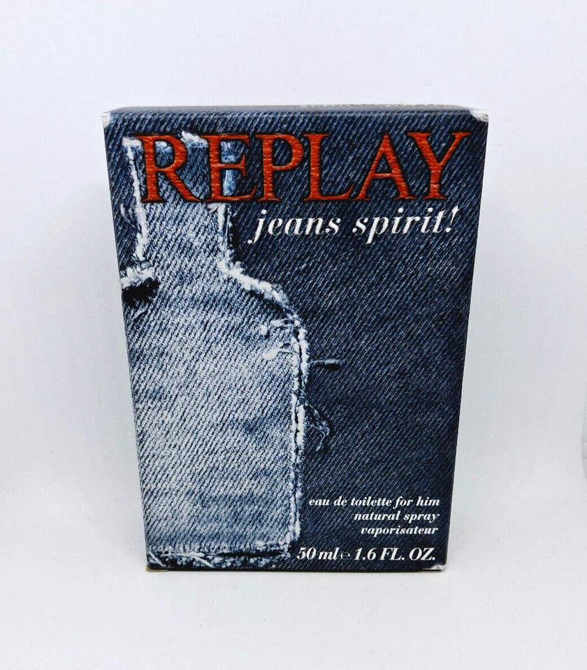 Replay Jeans Spirit! for Him 50ml Eau de Toilette *NEU* (300,00€/L) - Bild 1 von 1