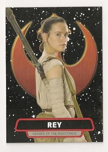 2016 STAR WARS JOURNEY TO THE FORCE AWAKENS HEROES OF THE RESISTANCE #R-1 REY - Picture 1 of 1