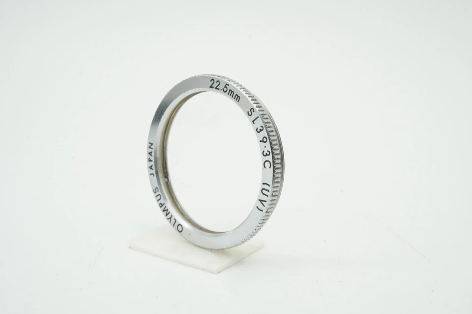 OLYMPUS 22.5mm SL39.3C (UV) SCREW IN LENS FILTER SILVER for Pen #B128 - Image 1 of 1