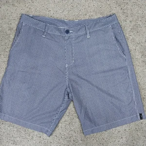 Lost Boardshorts 36 blau Nadelstreifen Performance Stretch Hybrid - Bild 1 von 6