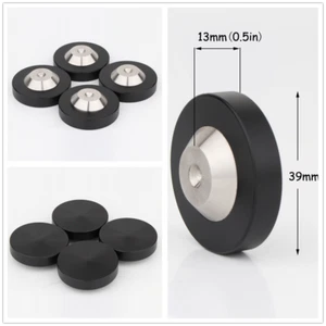 Almohadilla base de audio de alta calidad de alta fidelidad pies 39x13 mm para altavoz AMP DAC CD - Imagen 1 de 14
