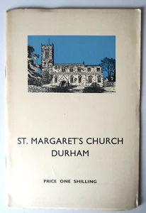 Iglesia de Santa Margarita Durham - Manual/Guía de colección - 1950 - Imagen 1 de 4
