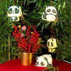 Ornements suspendus panda PVC lanterne portable nouvel an fête décoration