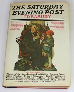 The Saturday Evening Post Treasury Vintage Hardcover With Dust Jacket 12th Print - Picture 1 of 12