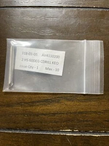 keo center drill #2 Keo 10200 60deg. Drill Bit. - Picture 1 of 2