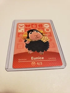 !SUPER VENTA! Tarjeta Amiibo Eunice # 081 81 Animal Crossing Serie Horizon 1 ¡COMO NUEVA! - Imagen 1 de 1