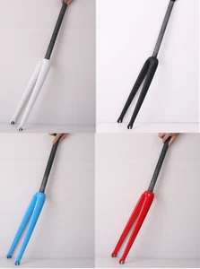 Hylix One Inch/25.4mm Threadless Road Bike Full Carbon Fork-1"*700C-330g - Picture 1 of 12