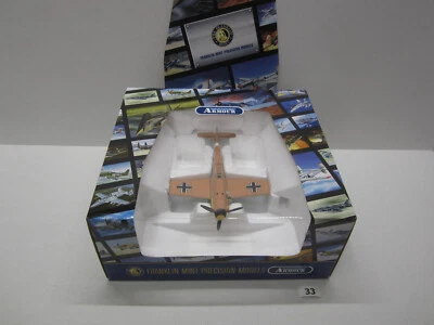 Franklin Mint Armour 1/48 B11E402 Messerschmitt BF-109, N. Africa ME-109 #33 - Image 1 of 4