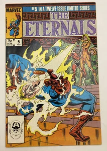 The Eternals #5 Vintage Comic Book - Marvel Comics 1985 / Nice! - Picture 1 of 13