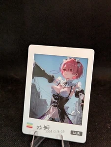 Ram Re:Zero No Doubt To Getting Wet Goddess Story Waifu Film Card - Imagen 1 de 1