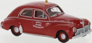 Brekina 1:87 Scale Peugeot 203 Red Service Incendie Dept 1948 - Picture 1 of 1