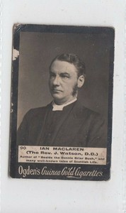 Ogdens Guinea Gold 1/1148 330S-Db Base D3 #90 Ian MacLaren (The Rev J Watson DD)