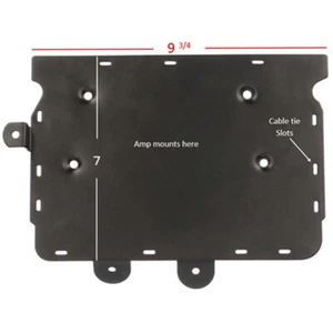 Metra BC-AMP06 LH AMP Mounting Plate for Harley-Davidson Street Glide 2014-UP - Picture 1 of 4