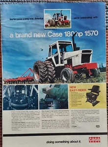 Case Tractor Magazine Advertisement Brand New Case 180 HP 1570 - Picture 1 of 1