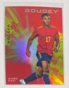 2021 Upper Deck Goodwin Champions Goudey Platinum Red #G19 Ansu Fati - Picture 1 of 2