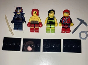 Lego Minifigur Serie Lot ~ Gewichtheber, Bergsteiger, Boxer, Kendo - Bild 1 von 4