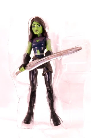 Disney Marvel Toybox Gamora Guardians of the Galaxy Figure New Out of Package Cover