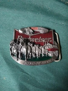 Budweiser Belt Buckle - Picture 1 of 2
