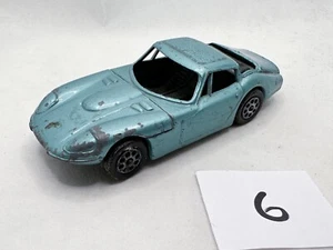 VINTAGE CORGI TOYS WHIZZWHEELS # 377 MARCOS 3 LITRE DIECAST MODEL RARE GREEN - Picture 1 of 5
