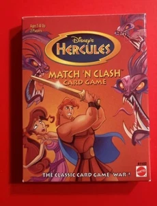 Disney's Hercules Match 'N Clash Card Game by Mattel 1997 Brand New Sealed Vtg - Picture 1 of 8