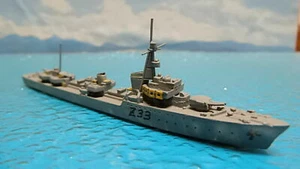 Hansa 1:1250 Zerstörer Z33 Metall Schiff Boot gebraucht guter Zustand - Picture 1 of 1