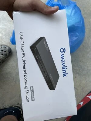 WAVLINK USB-C Ultra 5K Universal Docking Station WL-UG69DK Dual Monitor NEW - Image 1 of 3