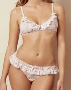 Agent Provocateur Women’s Cinta Soft Bra Size (US)6/34C- Pink/Multi - NWT - Picture 1 of 5