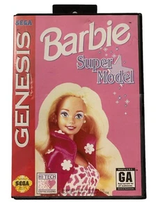 Barbie Super Model (Sega Genesis, 1992) - Picture 1 of 4