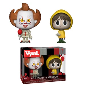 PACK DE 2 FIGURAS FUNKO PENNYWISE Y GEORGIE VYNL - Imagen 1 de 1
