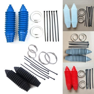 2Set Universal Silicone Rack Steering Boot Gaiter And Pinion Boot Gaiter Kit - Picture 1 of 27