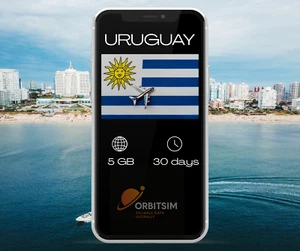 Uruguay | 5GB for 30 days | Mobile Data eSIM | Fast Delivery - Zdjęcie 1 z 1