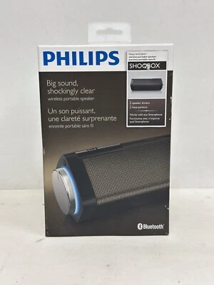 Altavoz portátil Bluetooth Philips SHOQBOX (SB7100/37) Foto 1 de 4