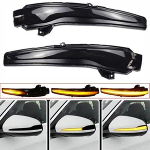 For Benz W205 W213 W222 X253 C253 C257 Dynamic LED Side Mirror Turn Signal Light - Picture 1 of 7