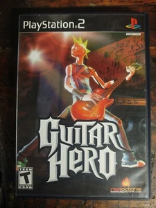 Guitar Hero - PlayStation 2 , PS2 - Black Label No Manual Clean - Picture 1 of 2