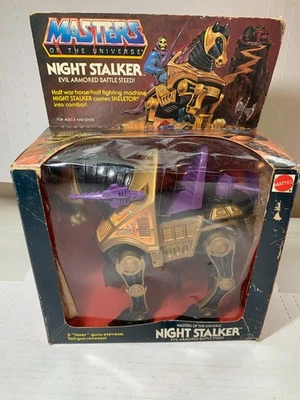 Night Stalker Horse 1984 He-Man Masters of the Universe MOTU en caja Foto 1 de 4