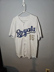 Majestic Kansas City Royals Whit Merrifield #15 Alternate Baseball Jersey XL - Picture 1 of 11