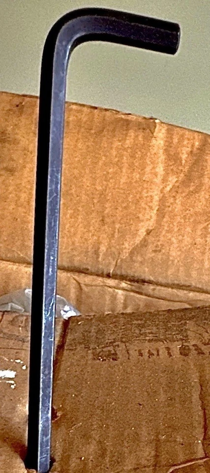 Genuine Allen 3/16” Long Arm Hex Key Wrench,  4-1/2" L, Alloy Steel, QTY: 5 - Image 1 of 1