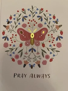 Pray Always Journal 8” x 6” liniert gebunden Natur Themen James Burke Sammlung - Bild 1 von 6