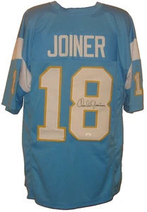 Charlie Joiner Signed Autograph Custom Jersey JSA Certified XL San Diego Charger - Picture 1 of 5
