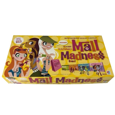 Mall Madness Electronic Shopping Game Milton Bradley 2004 100% Complete Works - Image 1 of 4