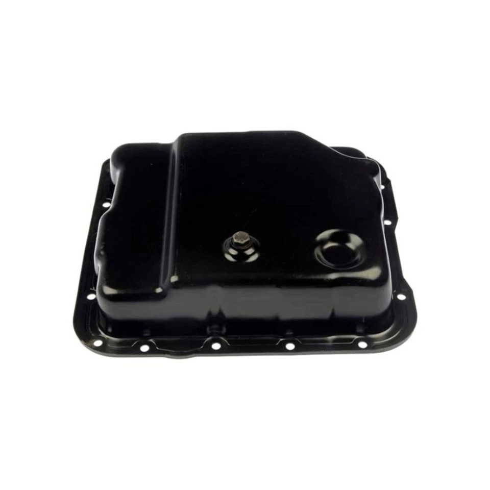 For GMC Savana 1500 1999-2014 Transmission Pan With Drain Plug | Steel | Black - Image 1 of 4