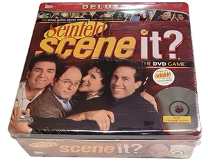 Screen Life π² SEINFELD - SCENE IT? πΏ THE DVD TRIVIA GAME πΏ Deluxe Tin Edition - Picture 1 of 6