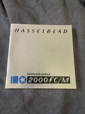Hasselblad 2000FC Original Instructions Manual English New Old Stock - Image 1 of 2