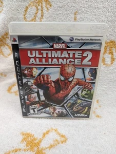 Marvel Ultimate Alliance 2 PS3 PlayStation 3 Tested Complete Works CIB Game - Picture 1 of 2